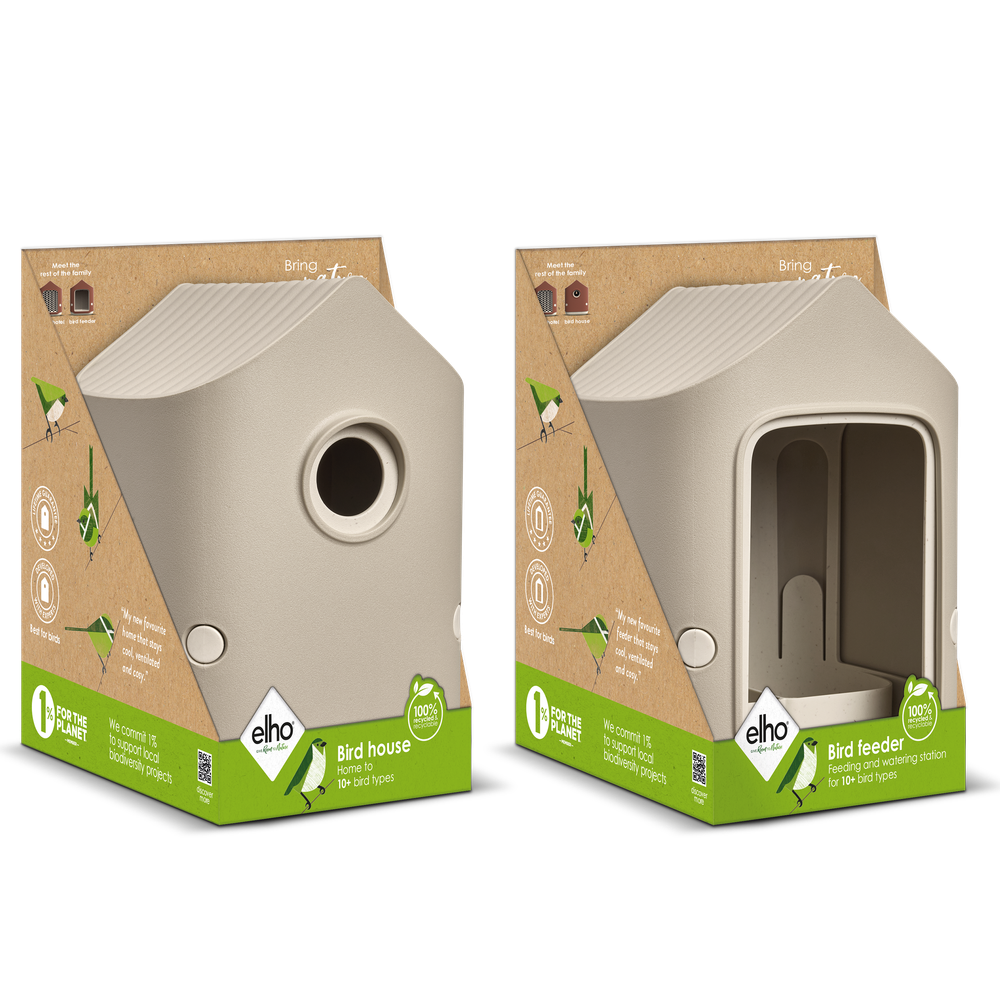 BNDL Cosy Bird House + Feeder