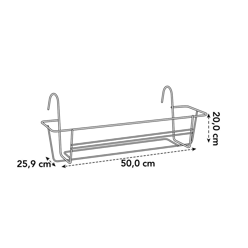 Green Basics Balcony Rack 50