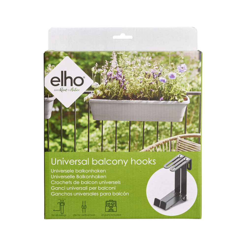 Noa Universal Balcony Hooks Metal