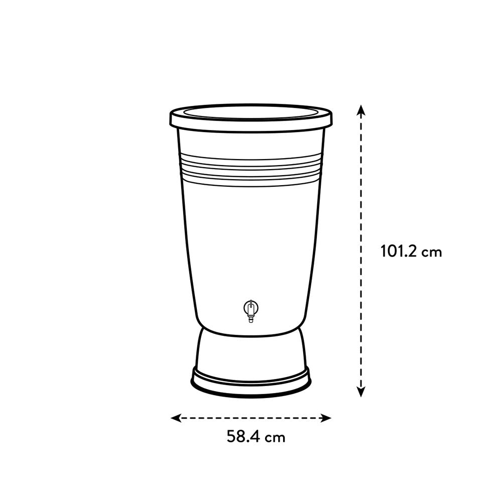 Green Basics Rainbarrel Plus 110ltr