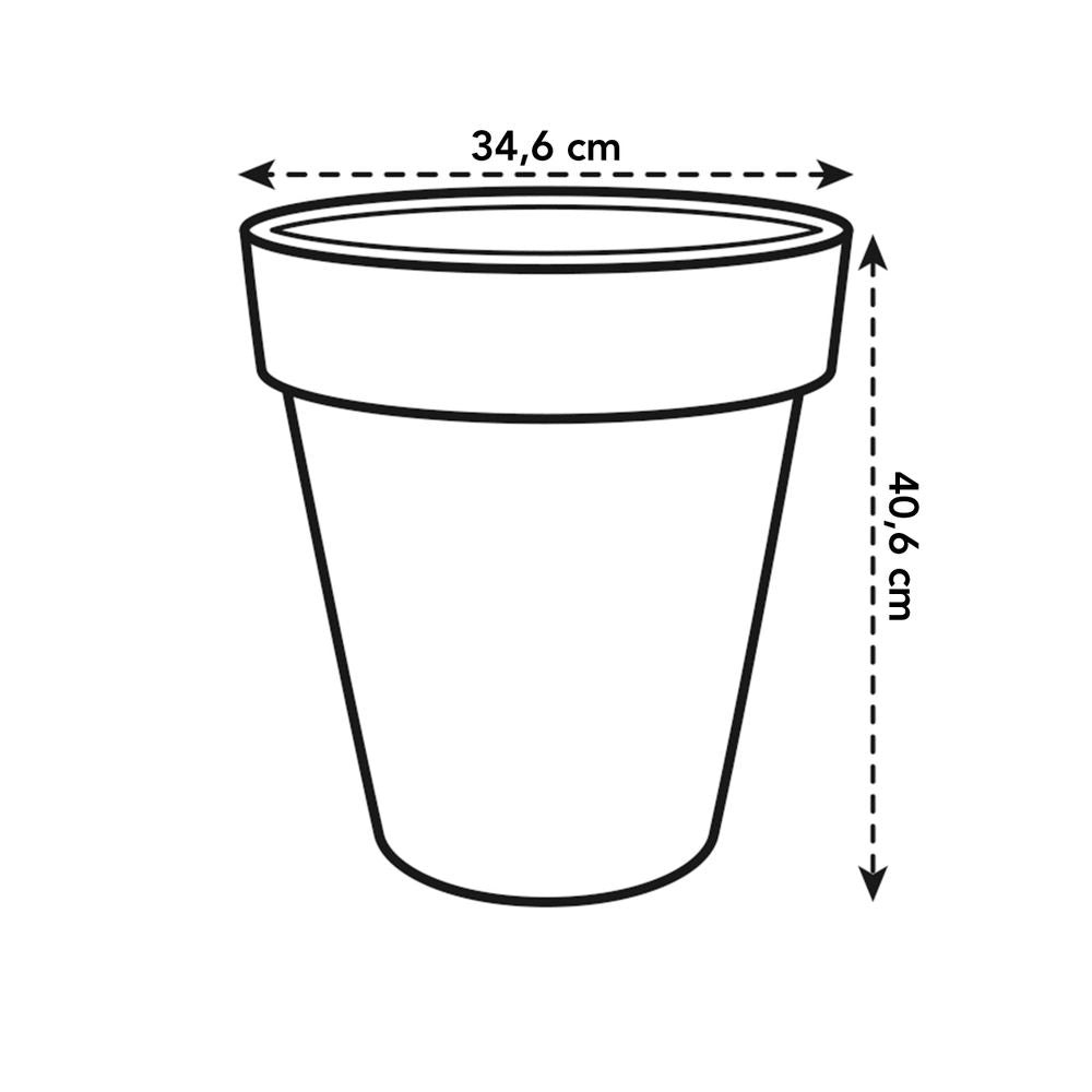 Green Basics Top Planter High 35